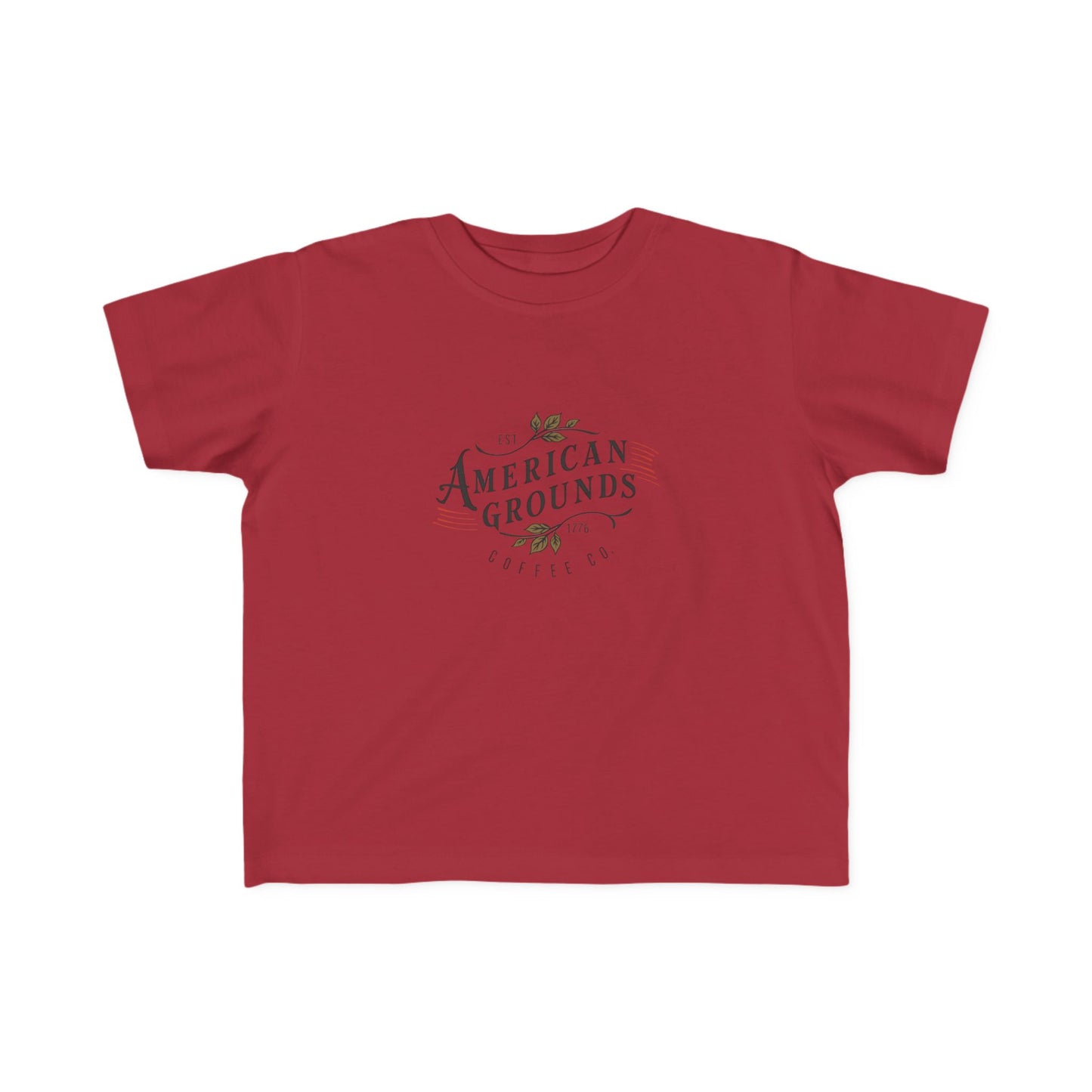 Toddler's American Grounds Tee - Stylish & Comfy Jersey Shirt