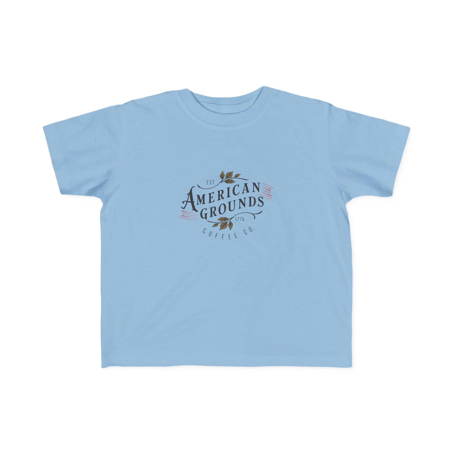 Toddler's American Grounds Tee - Stylish & Comfy Jersey Shirt