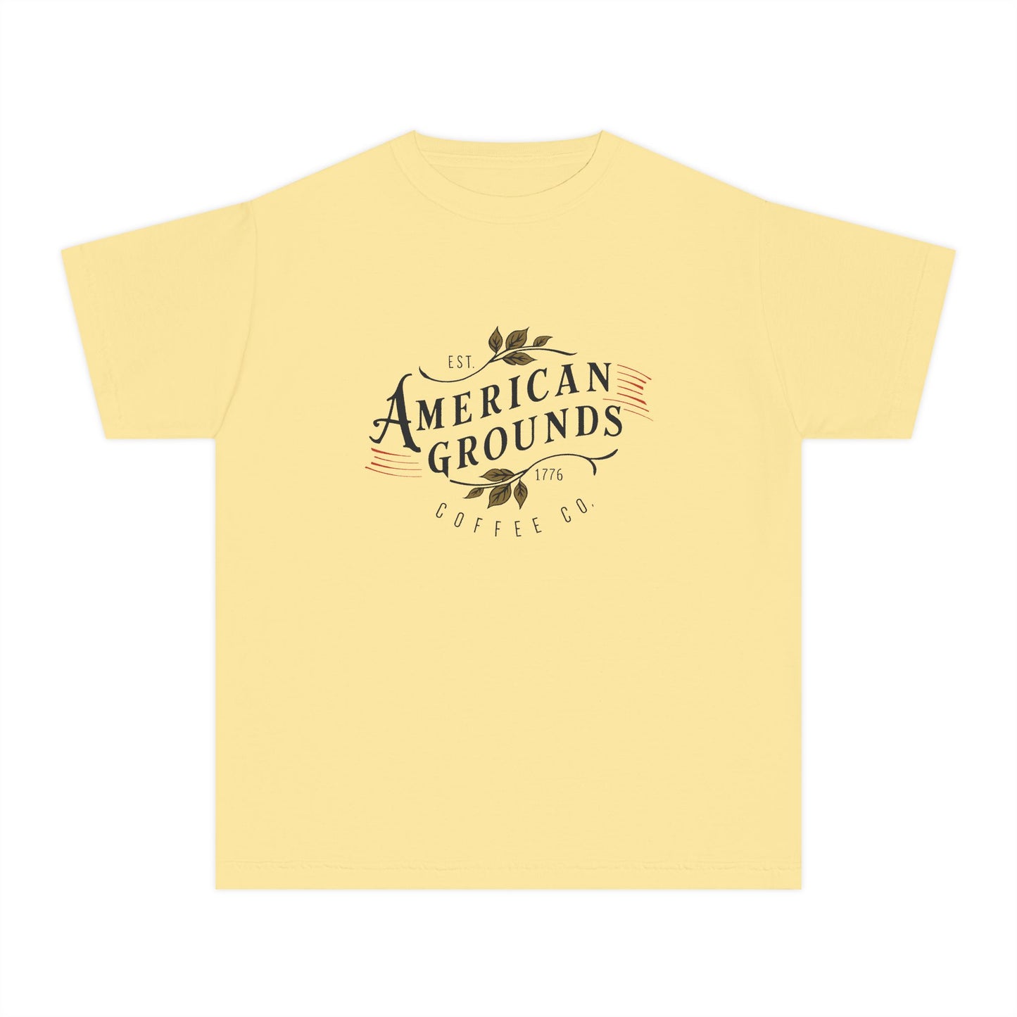 Youth Midweight Tee - American Grounds Heritage Graphic Tee
