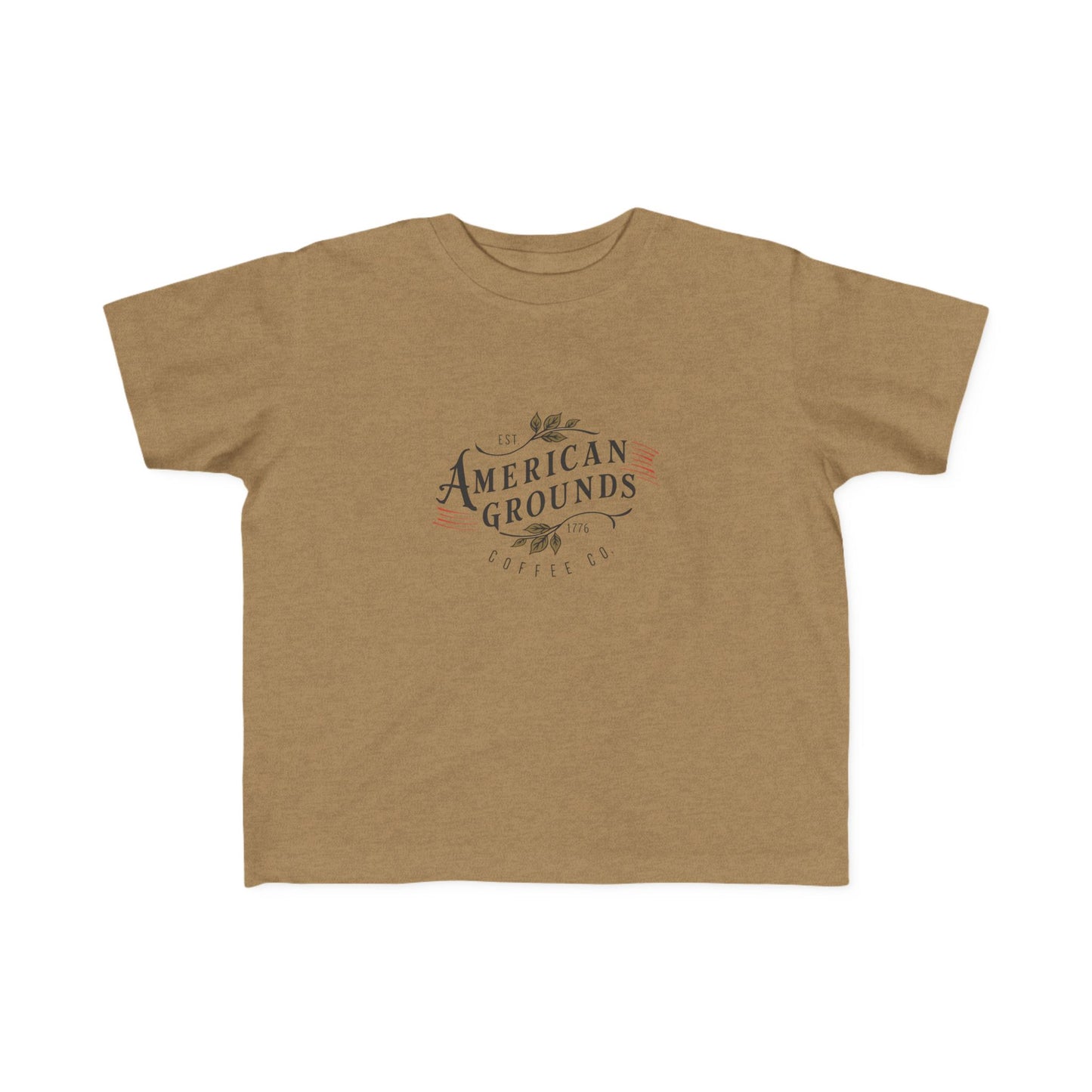 Toddler's American Grounds Tee - Stylish & Comfy Jersey Shirt