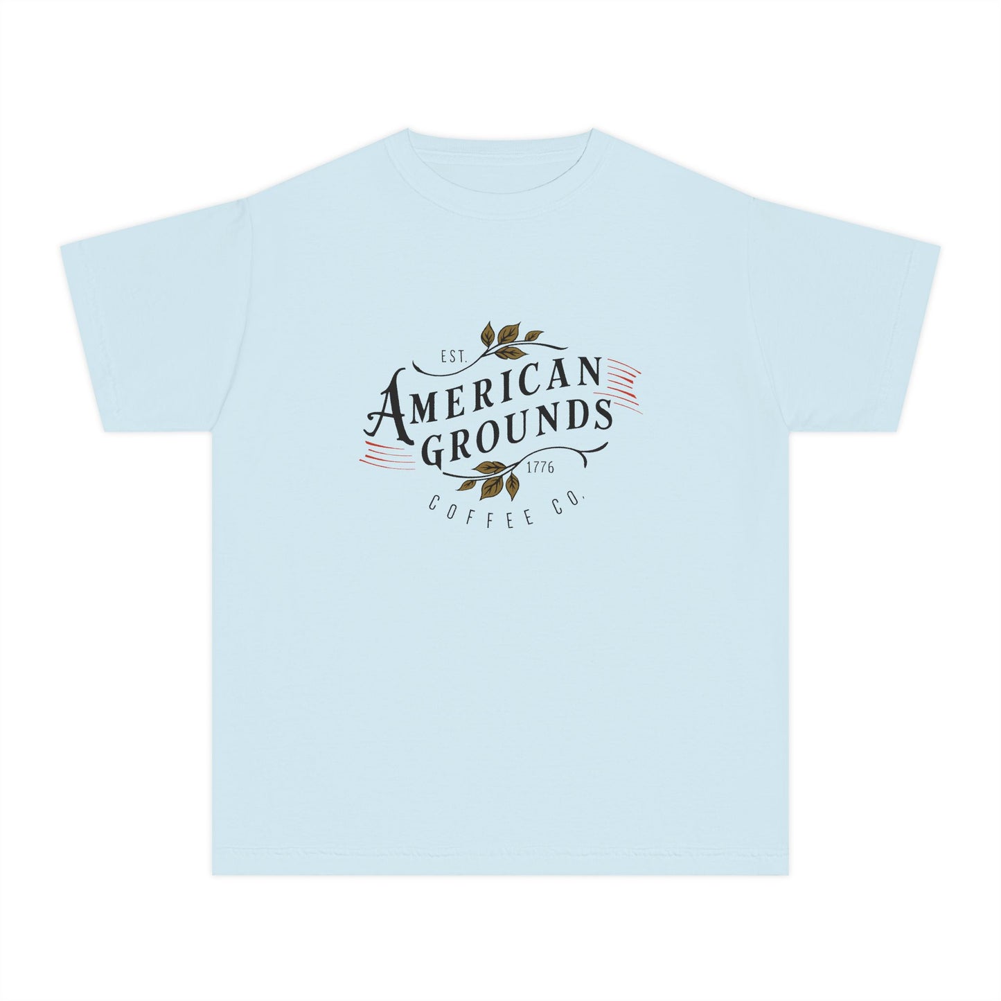 Youth Midweight Tee - American Grounds Heritage Graphic Tee