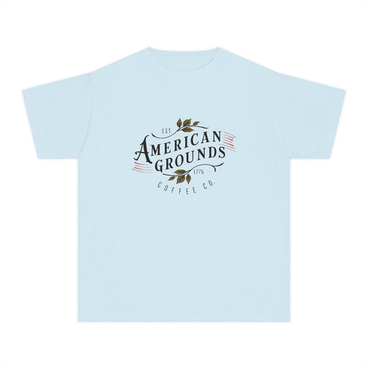 Youth Midweight Tee - American Grounds Heritage Graphic Tee