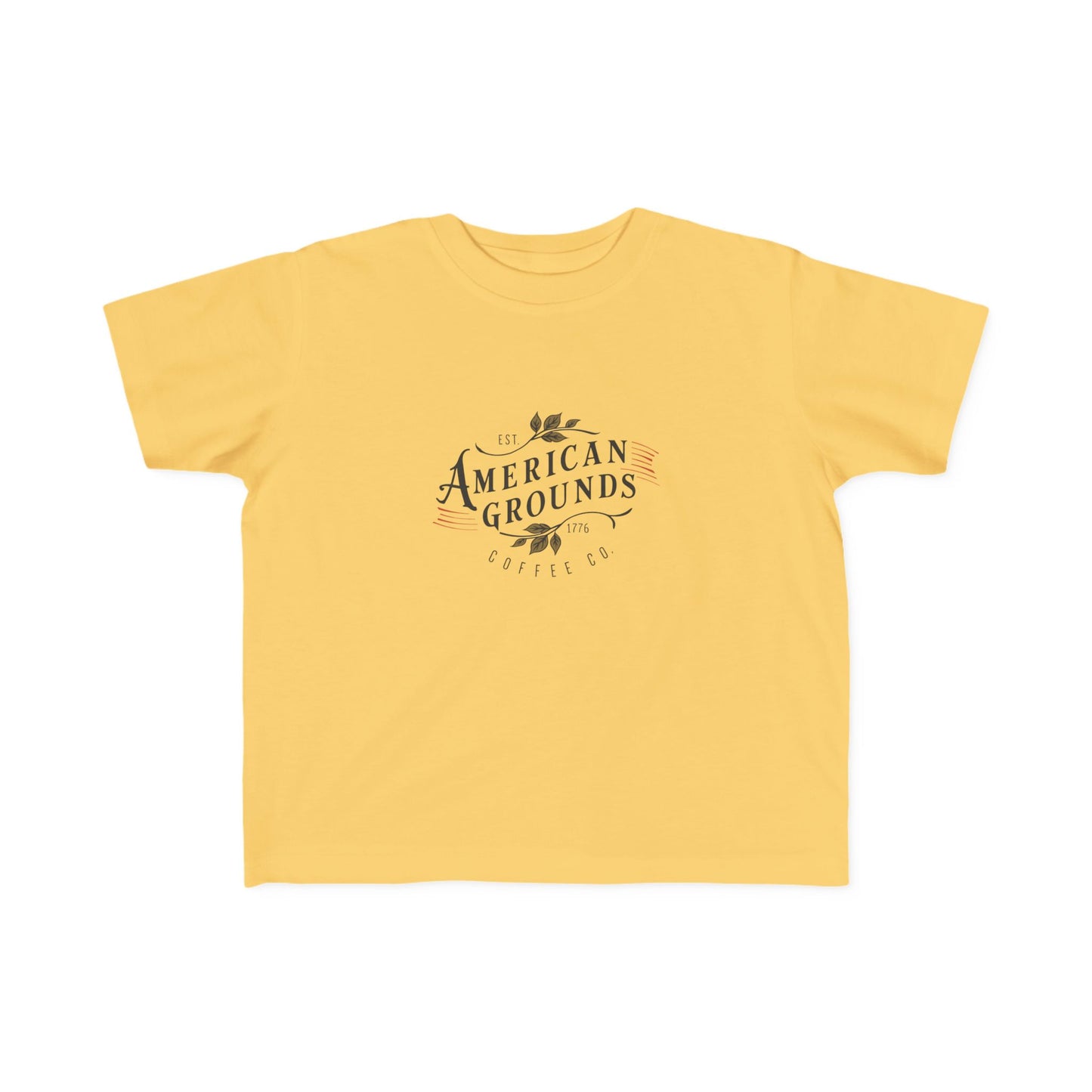 Toddler's American Grounds Tee - Stylish & Comfy Jersey Shirt