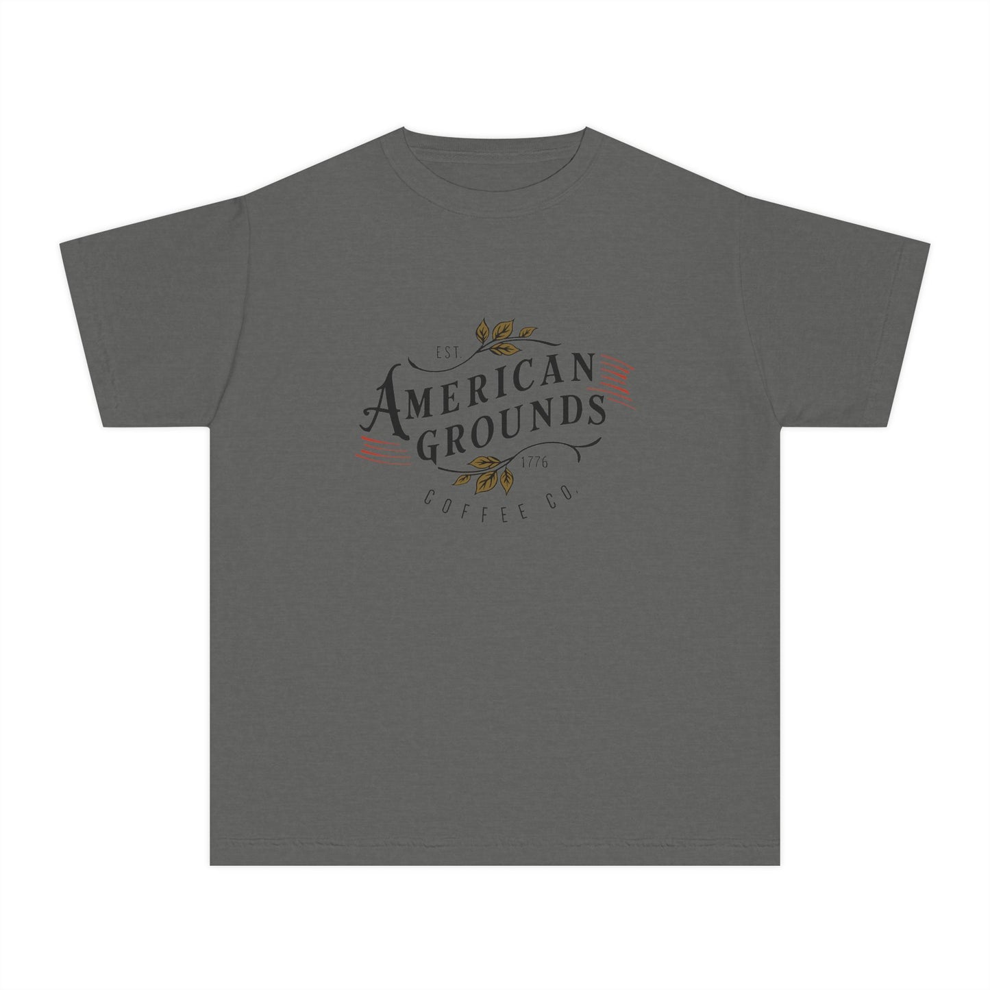 Youth Midweight Tee - American Grounds Heritage Graphic Tee