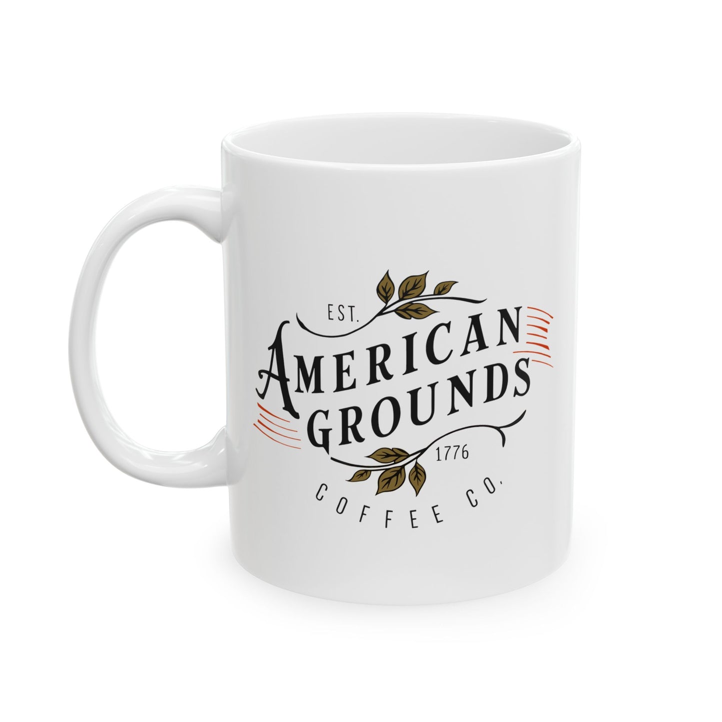 Ceramic Mug, (11oz)